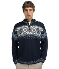 ダールオブノルウェイ メンズ アウター ニット・セーター Dale of Norway Blyfjell Sweater NavyOffWhite オフホワイトのサムネイル