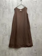 BALLSEY ボールジー トゥモローランド Vネック ノースリーブ ワンピース size36/茶 ■◆レディースのサムネイル