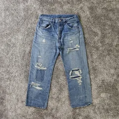 LEVI'S 501 ダメージ デニムパンツ