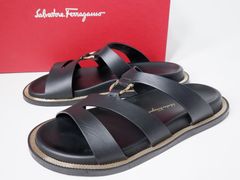 Ferragamo】フェラガモ（24cm） スライド サンダル 試着のみ - メルカリ