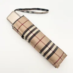 BURBERRY ワンタッチ 折り畳み傘 ノバチェック 雨傘のサムネイル
