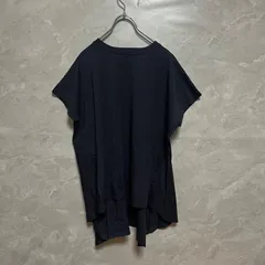 UNFILO 自由区 バックフレア Tシャツ  カットソー アンフィーロ ネイビー 40のサムネイル