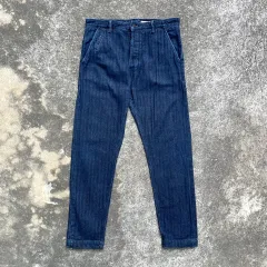 ALLSAINTS オールセインツ ストライプ テーパード デニムパンツ 32のサムネイル