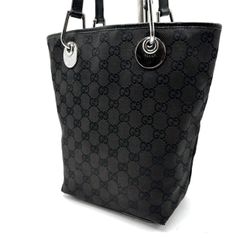 良品】GUCCI グッチ GG柄 キャンバス シルバー金具 トートバッグ