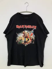 GLOBAL Tシャツ/カットソー XLARGE ブラック 前面プリント ブランドロゴ ミドル丈 半袖 クルーネック(丸首) メンズ