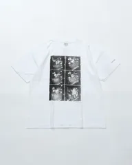 WALLA WALLA SPORT ワラワラスポーツ PRINTABLE TUBE TEE / CHARLES PETERSON "DRUM CRUSH" WHITE プリントTシャツ 半袖のサムネイル