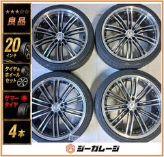 クレンツェ 20インチ 前後J数違い アルファード ヴェルファイアなど
