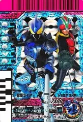 【中古】ガンバライド No.004-075[SR]：仮面ライダーオーズ シャウタコンボ(ドリームダッグ技)のサムネイル
