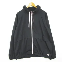 ニューバランス NEW BALANCE ジャージ トラックジャケット 長袖 ジップアップ XL ブラック ピンク ロゴ 大きいサイズ kz14034のサムネイル