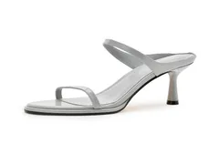 マーク・フィッシャー レディース シューズ ヒール Marc Fisher LTD Alonde Light Grey Leather グレーのサムネイル