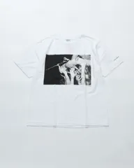 WALLA WALLA SPORT ワラワラスポーツ PRINTABLE TUBE TEE / CHARLES PETERSON "CROWD SURF" WHITE プリントTシャツのサムネイル