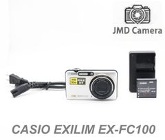 CASIO EXILIM EX-FC100 液晶キズなし 充電器 バッテリー - メルカリ