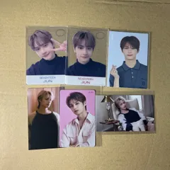 Y0141 SEVENTEEN 24H HMV クリアトレカ ジュン トレカ　セット　6枚