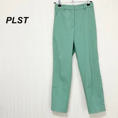 PLST プラステ グリーン系 パンツ ズボン  無地 XXSのサムネイル