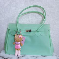 jelly bag ゼリーバッグ ミントグリーン S ミニサイズ　/u6 新品 ミントグリーン ジェリーバッグ 韓国 Y2K ゼリーバッグ - メルカリ