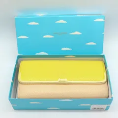 ツモリチサト 長財布 ウォレット ブランド レディース イエロー×ベージュ TSUMORI CHISATO 【中古】のサムネイル