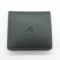 キタムラ コインケース レザー 小銭入れ 財布 ウォレット ブランド メンズ グリーン Kitamura 【中古】のサムネイル