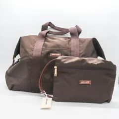 ピエールカルダン ボストンバッグ ポーチ 2点セット 旅行 鞄 カバン ブランド まとめて レディース ブラウン Pierre Cardin 【中古】のサムネイル