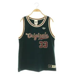 アディダスオリジナルス adidas originals バスケットボールジャージー タンクトップ S グリーン JM9954 /MY ■OSのサムネイル