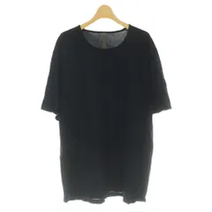 カズユキ クマガイ アタッチメント KAZUYUKI KUMAGAI ATTACHMENT フレスカ天竺クルーネック半袖Tシャツ ワンカラー 無地 3 紺 ネイビー KJ82-018 /BB ■SHのサムネイル
