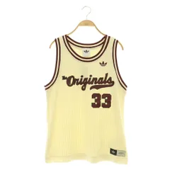 アディダスオリジナルス adidas originals バスケットボールジャージー タンクトップ S アイボリー JM9953 /MY ■OSのサムネイル