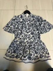 正規品 マイケルコース - フラワー プリンティング 半袖 ブラウスのサムネイル