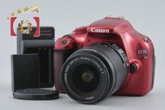美品】Canon EOS Kiss X50 レッド レンズキット - メルカリ