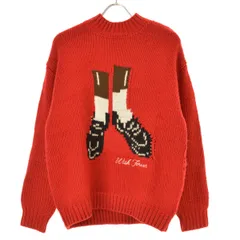 【WISHFOREVER×ONCILY】COLLAB DESIGN LOW-GAUGE KNIT長袖ニットセーターのサムネイル