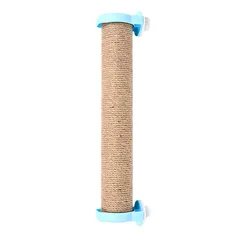 샤르문 캣 네일 샤프너 네일 샤프너 폴 케이지 헴프 슬림 (블루, 40cm)