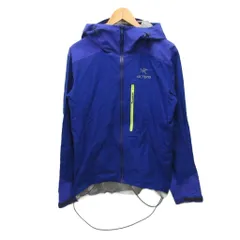 アークテリクス ARC'TERYX SQUID INK BEAMS別注 アルファジャケット マウンテンパーカー ロゴ ナイロン S 紫 パープル ■IBO93のサムネイル