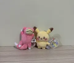 まとめ ポケットモンスター ヤドン ポケットピース ピカチュウ ぬいぐるみ キーホルダー セットのサムネイル