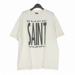 セントマイケル FUCK SAINT YOURSELF プリント Tシャツ XL - メルカリ