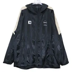 美品 F.C.Real Bristol エフシーレアルブリストル x carhartt WIP カーハート ワークインプログレス 26SS WARM-UP JACKET ウォームアップ ジャケット ブラック F.C.R.B. アウター サイズXXL Juneのサムネイル