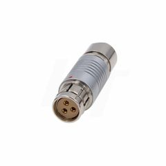 Brand new HangTon S104 3-pin female audio video camera power connector cable plug type Z, compatible with Fisher S-104-Z-040-80.