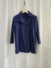 極美品✨24年 カオス アイアスシークブラウス スラブ糸 ゆったり