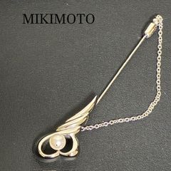 希少 MIKIMOTO ミキモト ☆ 真珠 パール 旅立ち 鳥 ブローチ ケース