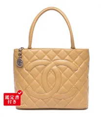 シャネル トートバッグ シルバー金具 キャビアスキン 復刻トート メダリオン マトラッセ A01804 レディース CHANELのサムネイル