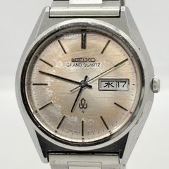 SEIKO セイコー グランドクォーツ 4843-8041 シルバー QZ メンズ