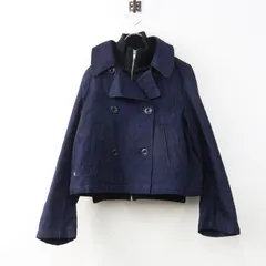 LEVI'S リーバイス ストラウス サテンライナー付きダブルボタンデニムジャケット XS インディゴ┃ブルゾン アウター【2400015021560】のサムネイル