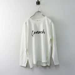 未使用 2026SS 23区 オンワード樫山 Ca marche ロゴ ロングTシャツ 32＼ホワイト コットン カットソー【2400015023274】のサムネイル
