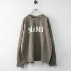 美品 マルモア marmors ロゴジャガードニットプルオーバー トップス ベージュ┃セーター 秋冬【2400015021799】のサムネイル