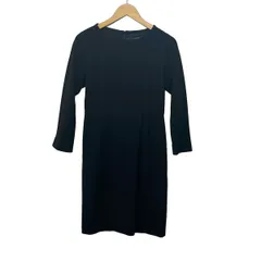 Max MaraWEEKEND(マックスマーラウィークエンド) ワンピース サイズ38 S レディース美品  - 黒 長袖/ひざ丈のサムネイル