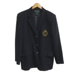Ralph Lauren 紺ブレ テーラードジャケット エンブレム 金ボタン 6