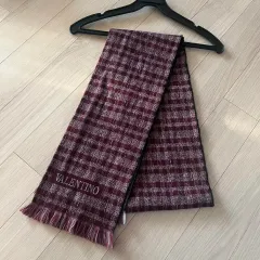 ヴァレンティノ valentino チェック マフラーのサムネイル