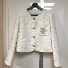22 エゴイスト ポケット 刺繍 ツイード ジャケットのサムネイル