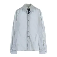 RAF SIMONS (ラフシモンズ) STITCH BUTTON DOWN L/S SHIRT 刺繍ロゴ ステッチボタンダウン 長袖シャツ グレーのサムネイル