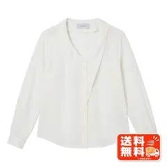 AVAN LILY アヴァンリリィ 長袖 シャツ ブラウス オフホワイト earth music&ecology風のサムネイル