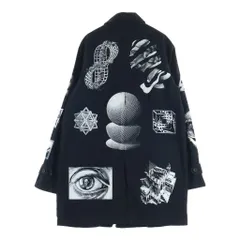 SUPREME (シュプリーム) 17SS×M.C.ESCHER Trench Coat マウリッツエッシャー 総柄プリント トレンチコート ブラックのサムネイル