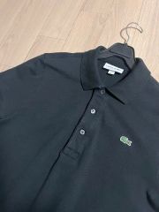 新品未使用☆LACOSTE L1212ECJ-99 ポロシャツ 日本製 ブラック - メルカリ