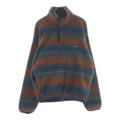 PATAGONIA (パタゴニア) 96年製 LIGHTWEIGHT SYNCHILLA SNAP-T ミネハハ ライトウェイト シンチラスナップT プルオーバーフリースジャケット ブラウン